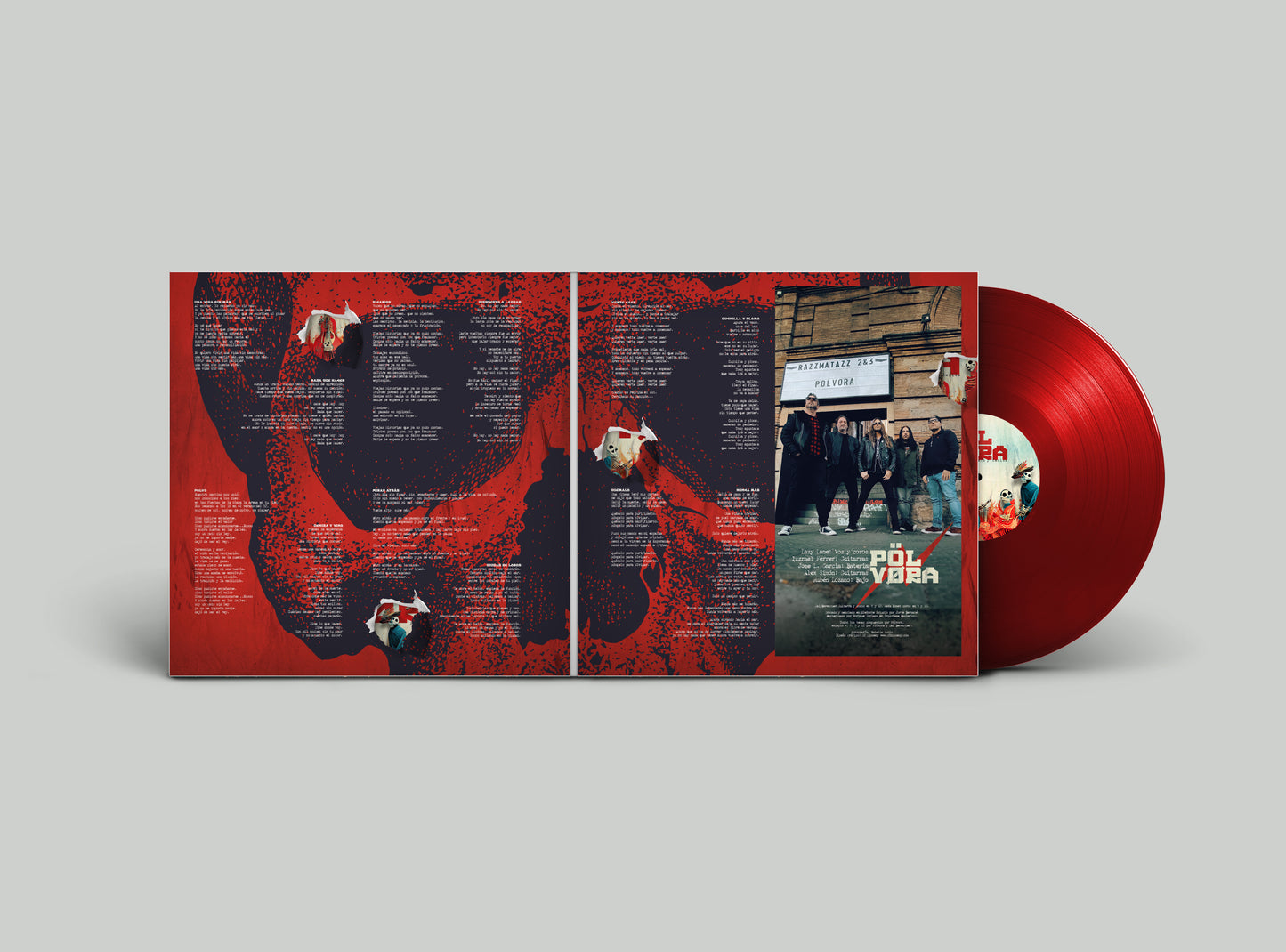 "Fuego y Ceniza" Vinilo